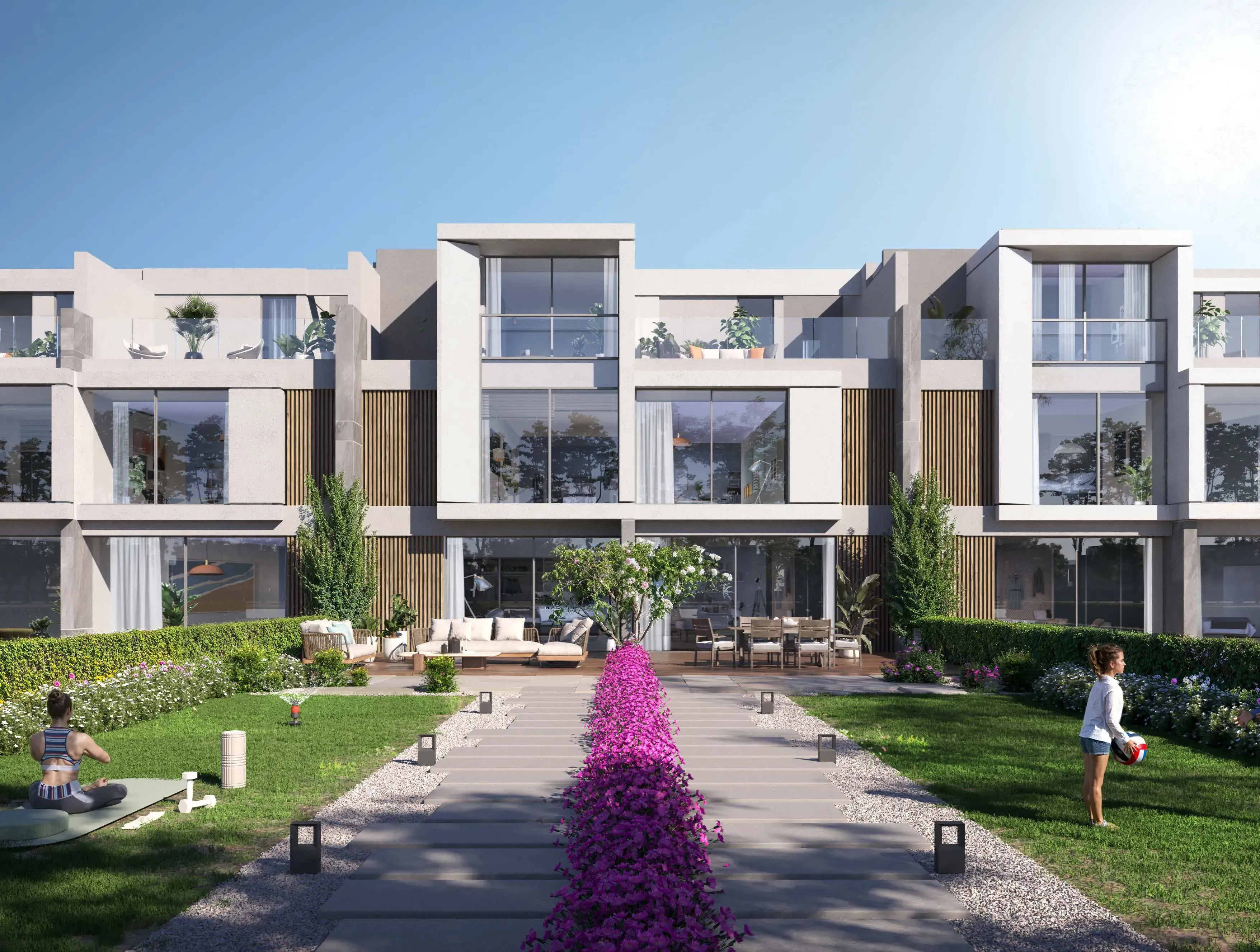Townhouse  by  Lavista El Patio Hills in new cairo 