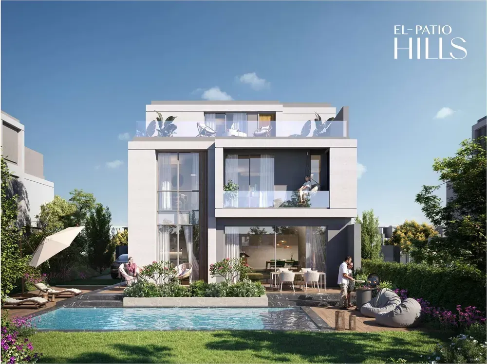 Villa for sale in El Patio Hills with 4 bedrooms in 6th settlement by La Vista Developments